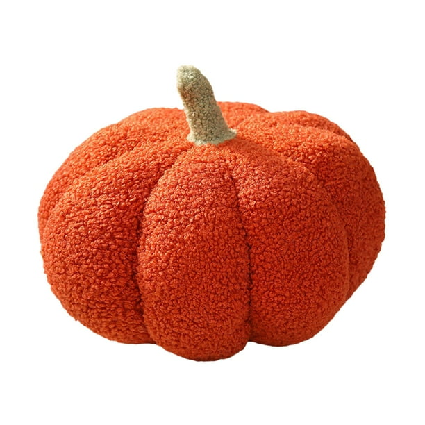 Almohadas De Calabaza De Halloween, Cojín Decorativo De Felpa Para Sofá, Para Coche, Dormitorio, Sofá, Rojo