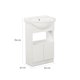 thumbnail image 4 of Vanitorio Cannes Melamina 2 Puertas Blanco, 4 of 7