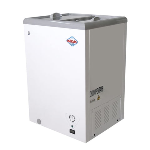 Maigas - Freezer Horizontal / Congelador Industrial D/Acción T/Vidrio 100 Lts. 100 Litros
