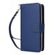 thumbnail image 1 of Funda Cartera con Cremallera y Correa para Samsung Galaxy A55 Soporte y Tarjetero Azul, 1 of 6