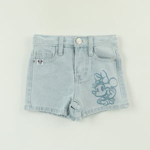 Short Niña Azul Jeans Minnie Disney