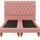 thumbnail image 2 of Cama 2 Plazas Modelo Capitoné  Rosado, 2 of 5