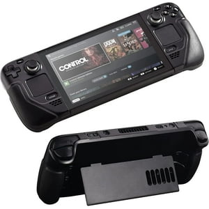 Funda Con Soporte Aaronmei Steam Deck Blanca Roja Negro