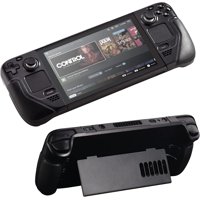 Funda Con Soporte Aaronmei Steam Deck Blanca Roja Negro