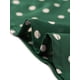 thumbnail image 5 of INSPIRE CHIC Blusa de lunares para mujer de regreso a clases con cuello Peter Pan, lazo en el cuello, manga abullonada, camisa vintage, verde oscuro, talla S, 5 of 6