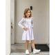 thumbnail image 2 of Vestido para niños pequeños Disney Frozen Elsa A-Line de manga larga 4-5T, 2 of 3