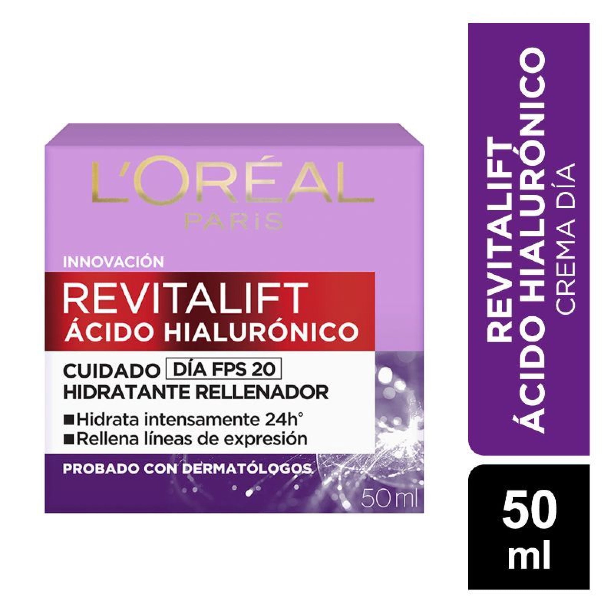 Crema L'oreal Paris De Día Ácido Hialurónico