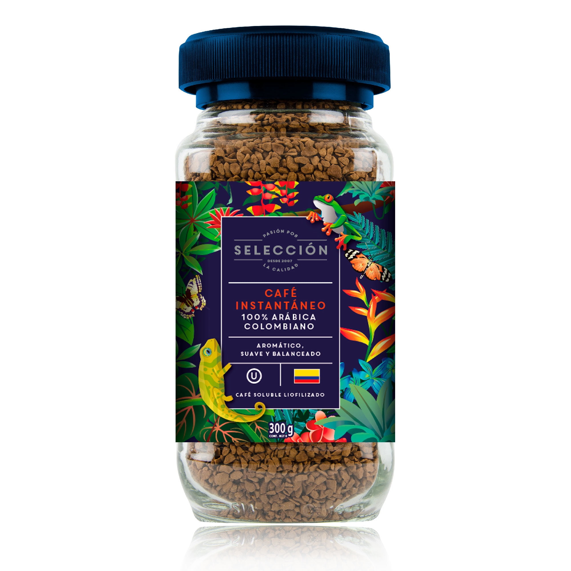 Café Liofilizado Frasco 300 gr Selección