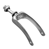 Ioensy - Accesorios De Bricolaje Para Horquilla Delantera De Silla De Ruedas Para Carritos