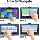 thumbnail image 5 of Navegador GPS para coche, última versión 2020, pantalla táctil de 7", 8 GB, sistema de navegación con recordatorios de dirección paso a paso y voz real para conductores de camiones y vehículos., 5 of 5