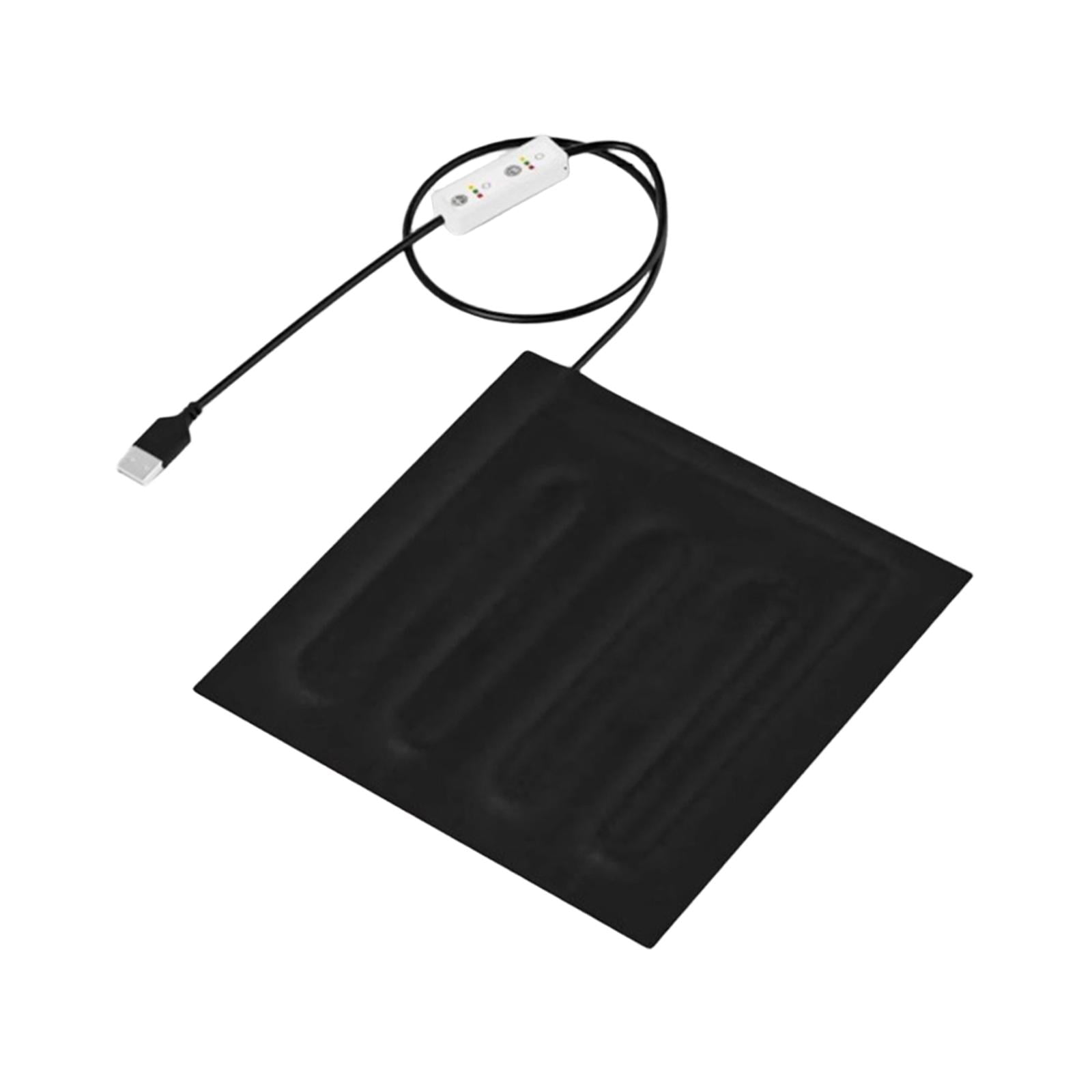 Almohadilla Térmica Para Reptiles, Portátil, USB, Ajustable, Para Tanque, 22 Cm X 22 Cm