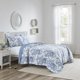 thumbnail image 2 of Juego de Ropa de Cama Laura Ashley Queen de Algodón Reversible, 2 of 9