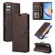 thumbnail image 4 of Premium Wallet Case for Samsung Galaxy A55 5G with Card Slots & Kickstand, Flip Cover Brown, 4 of 6