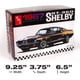 thumbnail image 5 of Maqueta AMT 1967 Shelby GT-350 a escala 1:25 para más de 10 años, 5 of 5