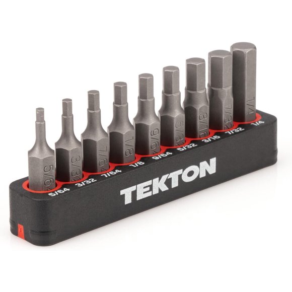 Puntas Hexagonales TEKTON de 1/4 de Pulgada