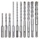 thumbnail image 1 of Juego de brocas JFOGO 110/160 mm con punta de carburo SDS-Plus – 10 piezas, 1 of 6