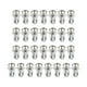 thumbnail image 1 of 30 Piezas Remaches de Pétalo Tuercas Jack Tuercas Inserciones Roscadas Tapón de Expansión Anclajes de Tornillo para Instalación de Lámpara Decoración M6x25, 1 of 5