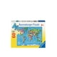 thumbnail image 2 of Rompecabezas Ravensburger World Map, 60 piezas, regalo para niños, 2 of 3