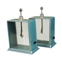 Magideal - 2 Piezas De Medidor Eléctrico De Aluminio Multiusos, Fácil Demostración De Experimento De Electricidad Estática Para Niños, Niñas Y Adolescentes De Se