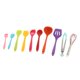 thumbnail image 4 of Utensilios de cocina de silicona de 10 piezas, juego de cocina de cocina resistente al calor, 4 of 5