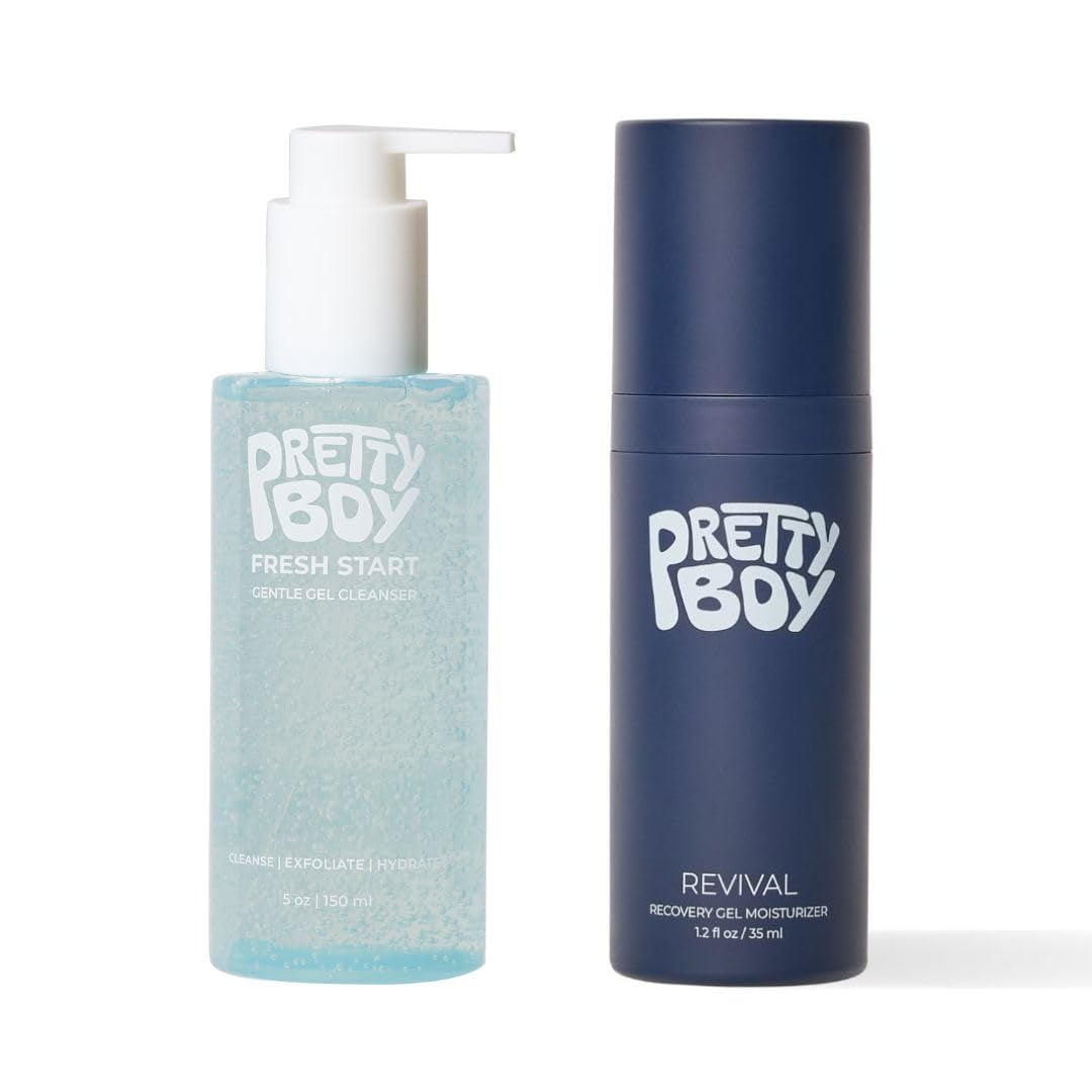 Gel Hidratante Y Limpiador Facial Skincare Prettyboy Face Revival Para Hombres