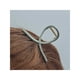 thumbnail image 2 of Traba Metálica Garra Grande Para Cabello Resina Oliva, 2 of 2