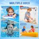thumbnail image 4 of Gafas natación niños HD montura grande verano visión amplia antivaho clases natación, 4 of 5