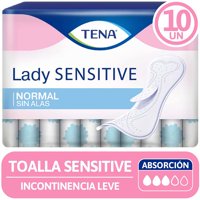 Toallas Incontinencia Sensitive 10 Un Tena