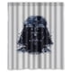 thumbnail image 1 of Cortina de ducha con diseño de Darth Vader Art Star Wars Illust, juego de cortinas de baño con ganchos, tamaño 66 x 72 pulgadas, 1 of 3