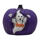 thumbnail image 2 of Estatua De Calabaza De Halloween, Decoración De Halloween Para Centro De Mesa, Escritorio, Entrada, Fantasma Morado, 2 of 5