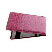 Magideal - Soporte De Tarjeta De Puntuación De Golf De Cuero Pu, Resistente Al Desgaste, Versátil, Portátil De 7X4,3 Pulgadas Para Hombres Y Mujeres, Golfista Rosa