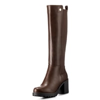 Bota Marron Casual Mujer Weide Zs53