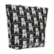 thumbnail image 3 of Bolso de hombro Signare Tapestry Tote en blanco y negro Westie Dog, 3 of 8