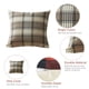 thumbnail image 3 of fundas de almohada a cuadros para exteriores e interiores, cuadradas, estilo granja, decoración del hogar, 45,7 x 45,7 cm, 3 of 5