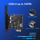 thumbnail image 3 of Cabezal Pcie X1 A Usb 3 0 De 19 Pines Y Tarjeta Tipo E (clave A), 3 of 7
