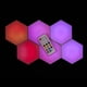 thumbnail image 2 of Set de 6 Luces Led Hexagonales SN1150 Con Control Remoto, 2 of 2