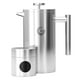 thumbnail image 1 of Cafetera French Press Coffee Gator de 1 litro con tarro de viaje plateado, 1 of 3