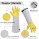thumbnail image 4 of Guantes de jardinería Supersfel con puños ajustables de piel unisex, 4 of 7