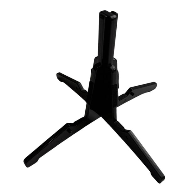 Soporte de soporte de clarinete, resistente a los arañazos, estable Soporte de estante de visualización compacta compacta de múltiples usos para flaut con almohadilla