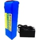 thumbnail image 1 of Batería de iones de litio para bicicleta eléctrica de 48 V y 28 Ah, 13S3p, con conector XT60 y cargador, BMS integrado de 30 A, para motor de 350 W, 500 W, 750 W y 1000 W., 1 of 7