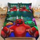thumbnail image 1 of Garden Of Banban Bedding Set Duvet Cover Comfortable and Lightweight Cartoon Bedding 3 Piece Bed Set, 1 of 5