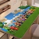 thumbnail image 1 of Cocomelonalfombrilla de escritorio/mesa extra-grande con base antideslizante de cuero y diseño temático; versátil para escritorios de ordenador, mesas de comedor, etc.60*110cm, 1 of 6