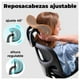 thumbnail image 4 of Silla Giratoria con Ajuste de Altura y Diseño Ergonómico gris, 4 of 6