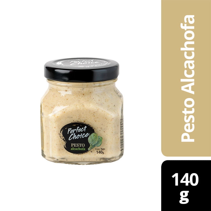 Salsa De Pesto Alcachofa Frasco 140 g Perfect Choice