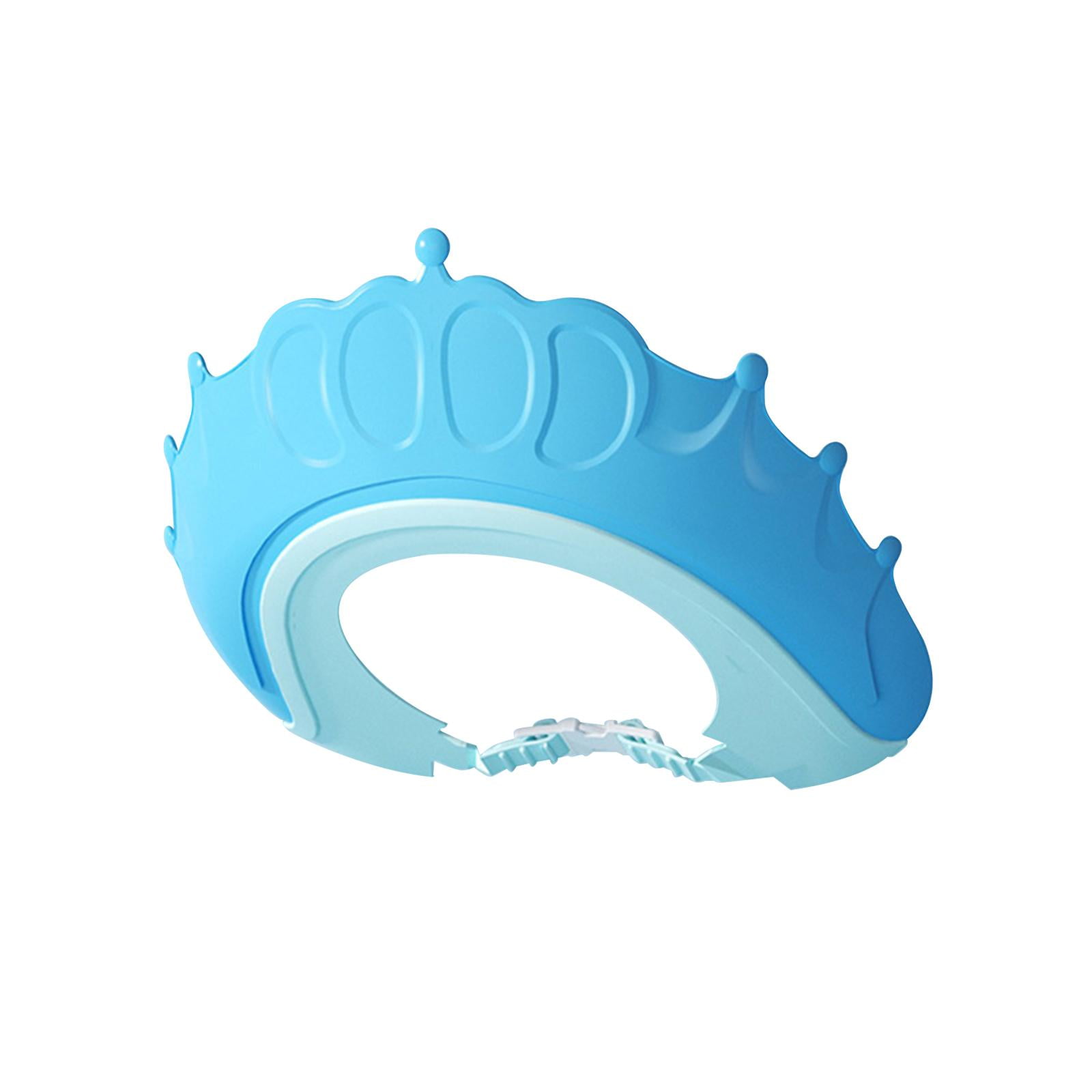 Magideal - Gorro Para Lavar El Cabello, Protectores Para Los Oídos, Gorro Impermeable, Gorro Suave Para Champú, Gorros De , Gorro Para Champú, Reutilizable, Azul