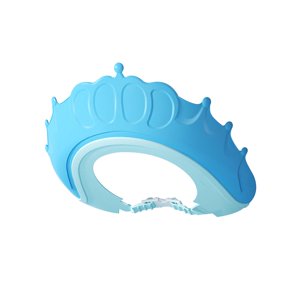 Magideal - Gorro Para Lavar El Cabello, Protectores Para Los Oídos, Gorro Impermeable, Gorro Suave Para Champú, Gorros De , Gorro Para Champú, Reutilizable, Azul