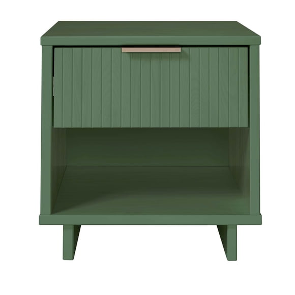 Buró Manhattan Comfort Granville 1.0 con 1 cajón verde