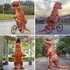 thumbnail image 5 of Disfraz inflable RHYTHMARTS de dinosaurio T-rex para adulto para Halloween, 5 of 7