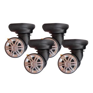 Magideal - 4 Ruedas Para Maleta, Ruedas Universales Para Equipaje, Accesorios Para Equipaje Silenciosos Y Duraderos, Ruedas Para Maleta Con Ruedas, Para Carritos