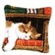thumbnail image 3 of Funda de almohada diy kits de gancho de cierre para animales principiantes que duermen gato, 3 of 5